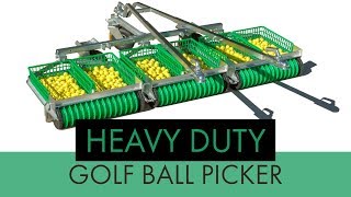 Heavy Duty Golf Ball Picker - Range Servant America Rs Training Golf Range Mat Range Servant America
