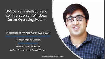 DNS Server installation and configuration on Windows Server Operating System - HINDI/URDU
