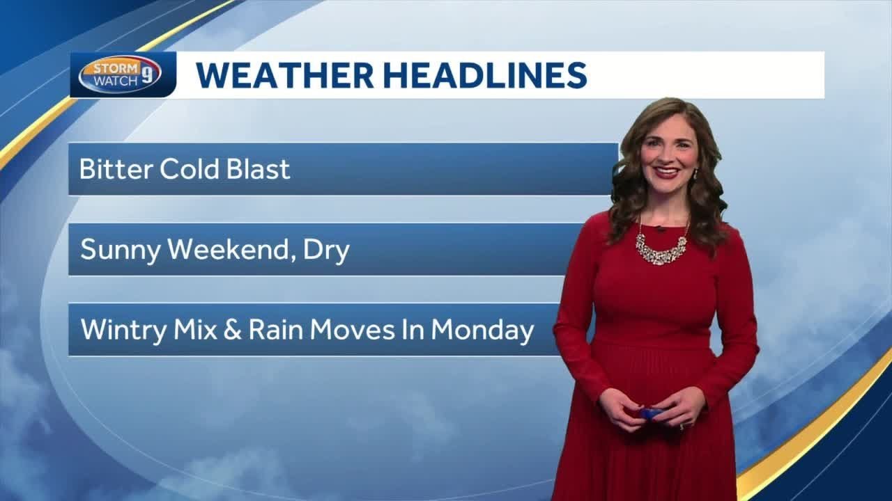 Watch: Sunny, cold and windy today - YouTube