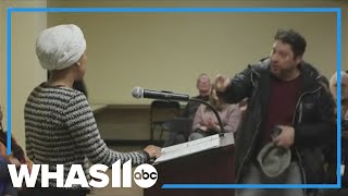Man arrested after spraying unknown substance on Rep. Ilhan Omar at Minneapolis town hall