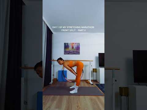 Day 1 Front Split Training | Stretching Marathon for Flexibility & Splits Progress