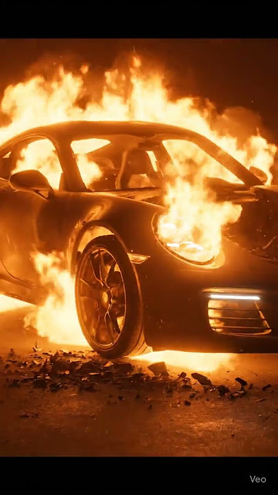 Burnt Car Wreck 🔥🚘 Transforms into Porsche 911 | Epic Cinematic Regeneration | 8K Ultra Realistic