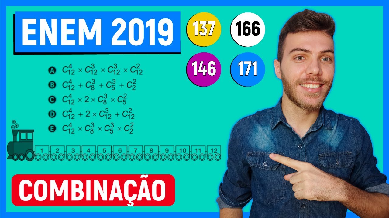 🛑COMBINAÇÃO - 137 Enem 2019 - Uma empresa confecciona e comercializa um