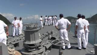 M140725B 海上自衛隊 舞鶴地方隊展示訓練 護衛艦『まつゆき』出港