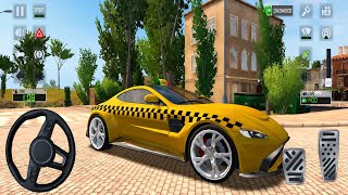 🚖 Aston Martin Vantage Becomes a Luxury Taxi 😱 | Taxi Car Simulator EVO