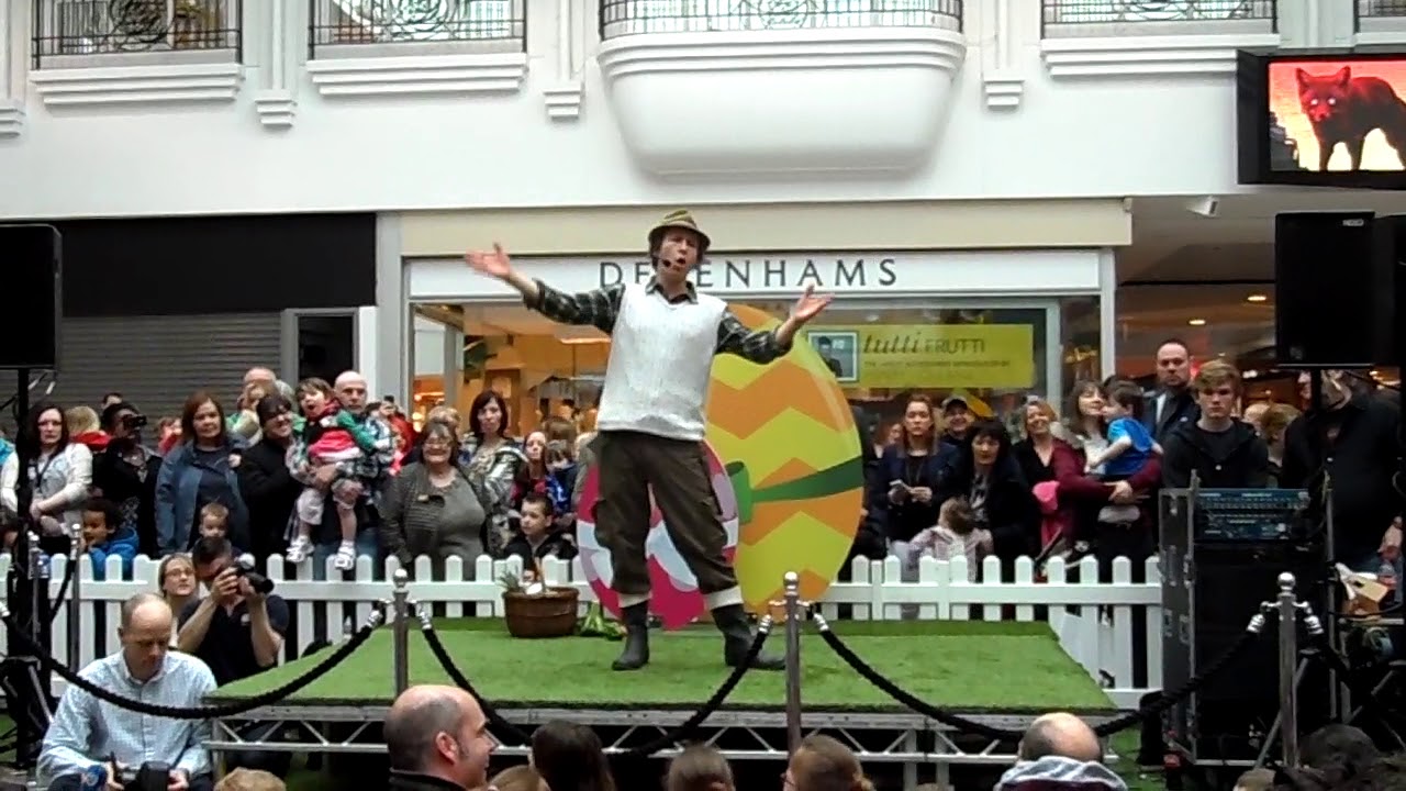 Cbeebies Mr Bloom Telford Shopping Center 2015 Part 1