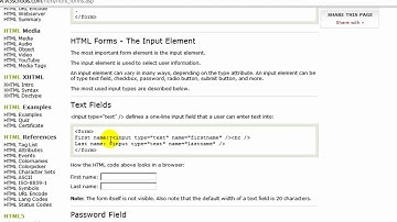 HTML Forms Tutorial Part 1