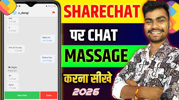 sharechat par chat kaise kare | Sharechat me chat kaise kare | SHARECHAT pe chat kaise kare