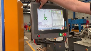 Steelmaster Ultimo CNC Pressbrake iBend 2 Axis Graphical Controller Overview