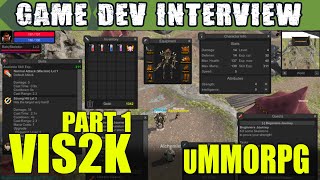 Live Interview - Vis2k Part 1 - Intro to uMMORPG for Unity