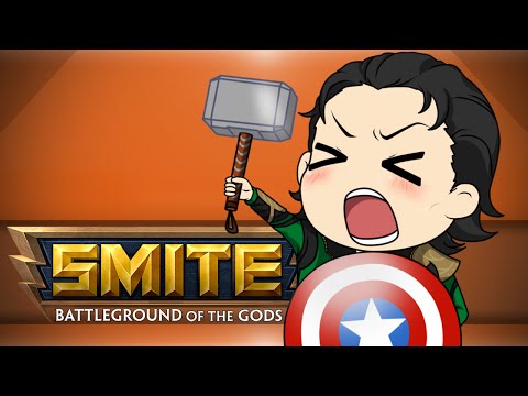 LOKI VS THOR! (Smite Funny Moments)