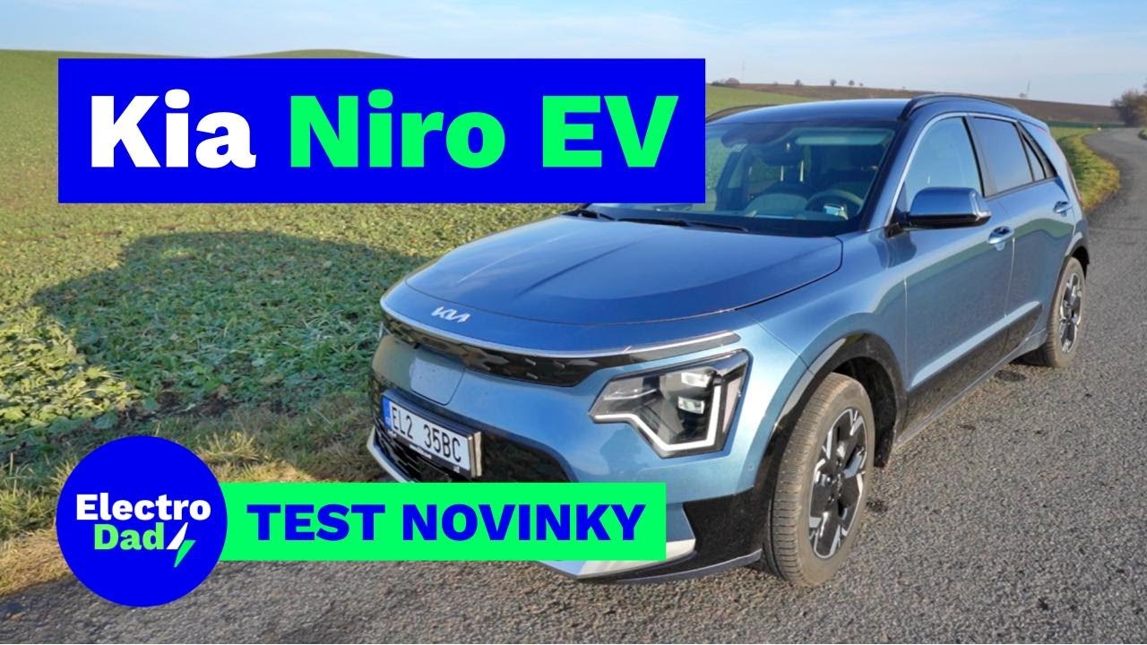 Kia Niro EV | 2. generace korejského crossoveru v dvoutýdenním zimním testu | Electro Dad # 457