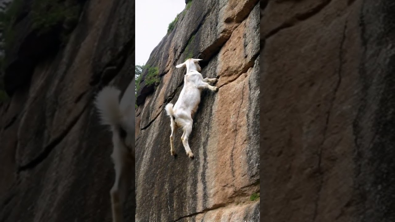 What Makes This Goat So Capable Of Climbing Impossible Cliffs Naturally