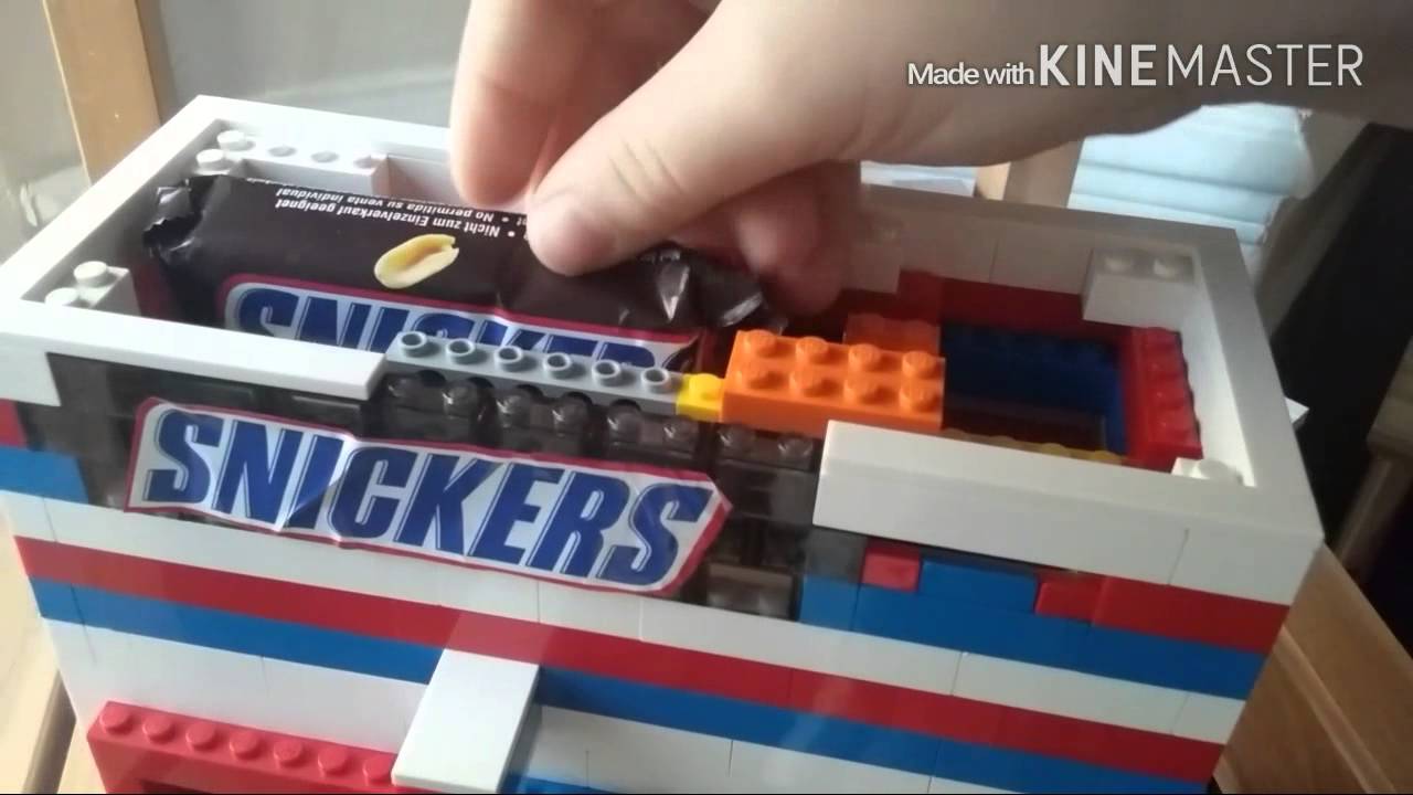 Lego Snickers Machine YouTube