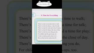 time for everything english poem