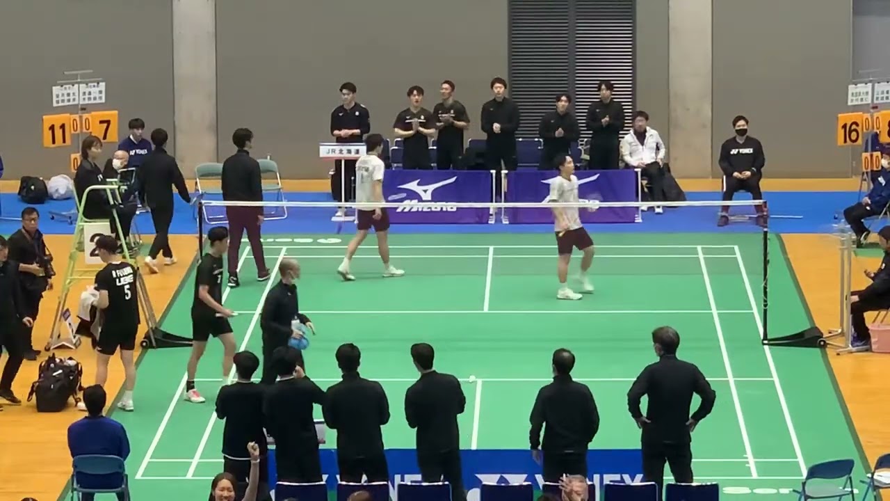 JR北海道 vs UBE  SJリーグⅡ　黒石大会第六回戦　男子