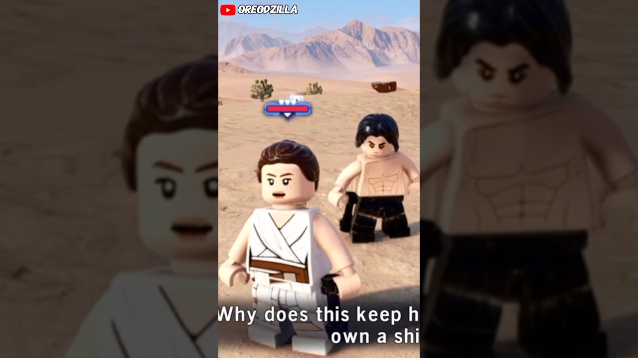 What happens if Rey meet Kylo Ren in Lego Star Wars 