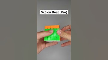 5x5 Rubik Cube on Beat (Pro)