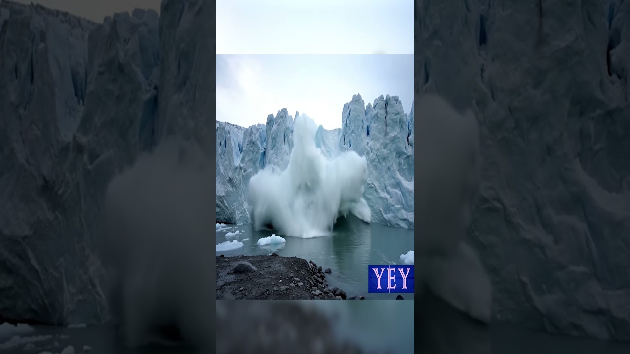 Glacial Calving Leads to Powerful Tsunami 