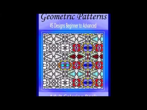 geometric-patterns:-45-designs-beginner-to-advanced-coloring-book-by-grace-brannigan