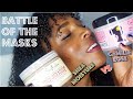 CAMILLE ROSE vs SHEA MOISTURE, WHICH MASK LEFT MY HAIR FRIZZY | Mel's World