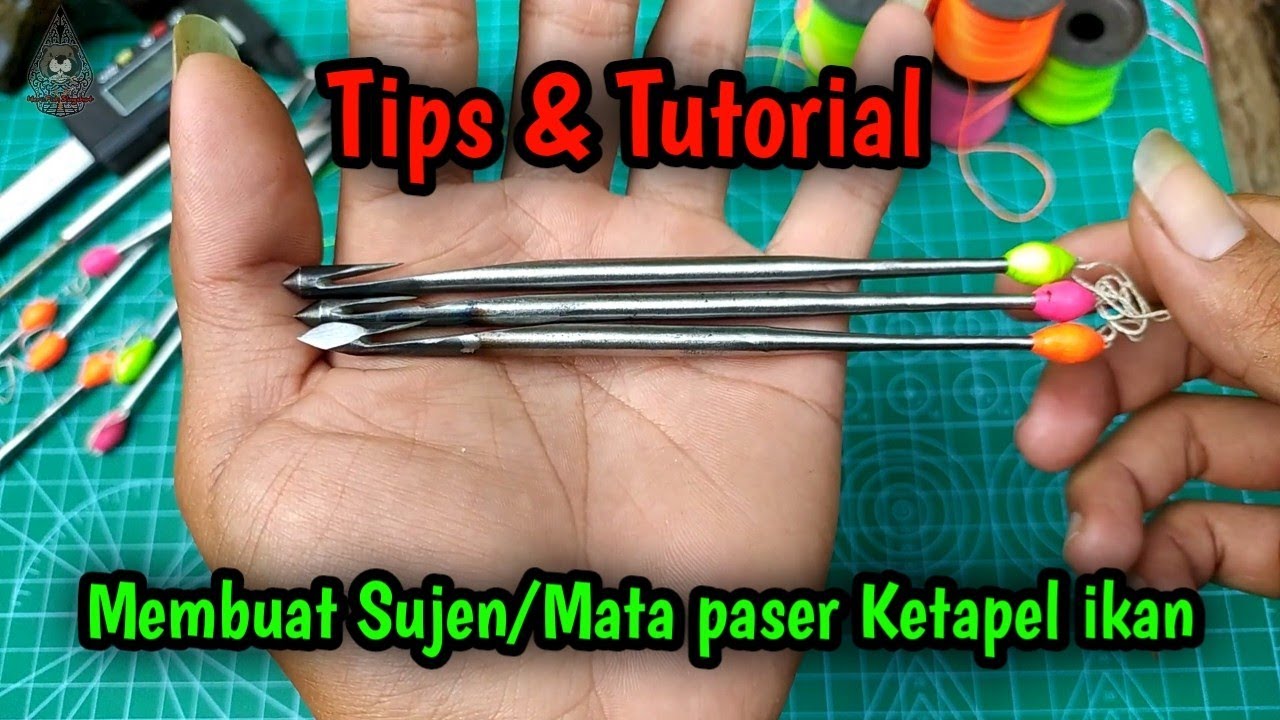 Cara membuat Sujen/Mata paser Ketapel ikan ‼️|| Tutorial Slingshot Fishing