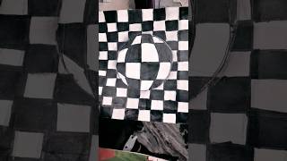 Optical illusion drawing guide for absolute beginners #ytshorts #youtubetips #ishaanvicreation