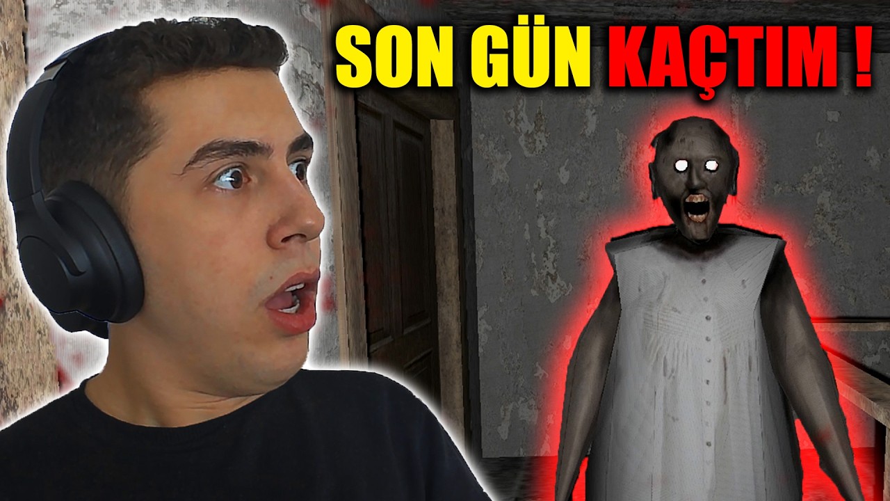 GRANNY HARD MODDA SON GÜNDE KAÇTIM ! 😲 - YouTube