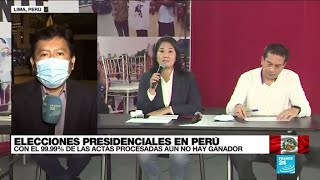 Informe desde Lima: Fujimori insiste en un 