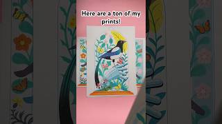 A day in my life as an Illustrator #illustration #illustrator #artist #art #adayinmylife #print