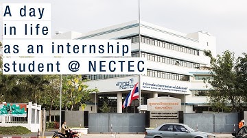 [เป็นเด็กฝึกงานที่ NECTEC ใน 1 วัน]A day in life as a web programmer internship student at NECTEC.