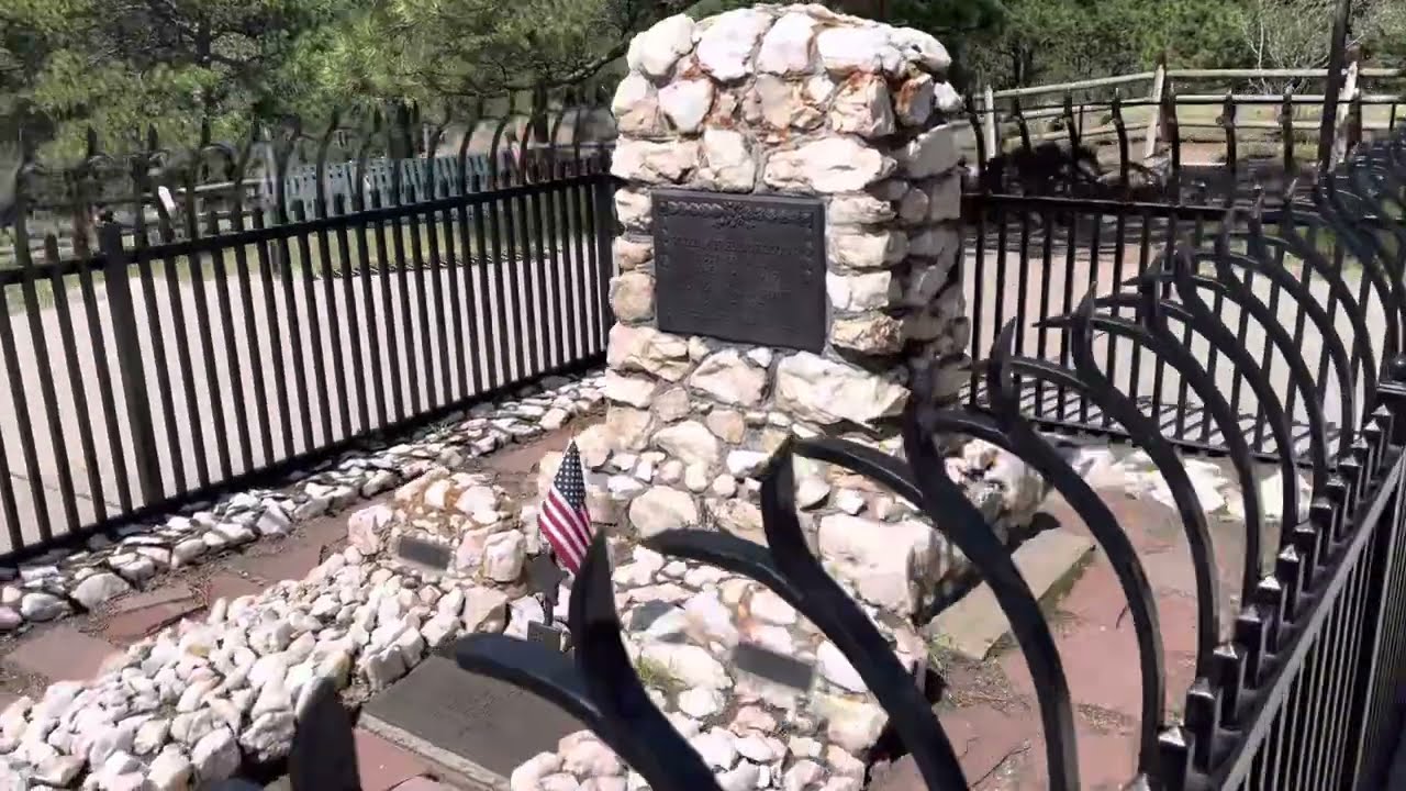 Wild Bill or Buffalo Bill Cody's Grave at Lookout Mountain, CO