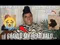 LIFE UPDATE| MY ALOPECIA AREATA JOURNEY|HAD TO SHAVE MY HEAD BALD+PICS