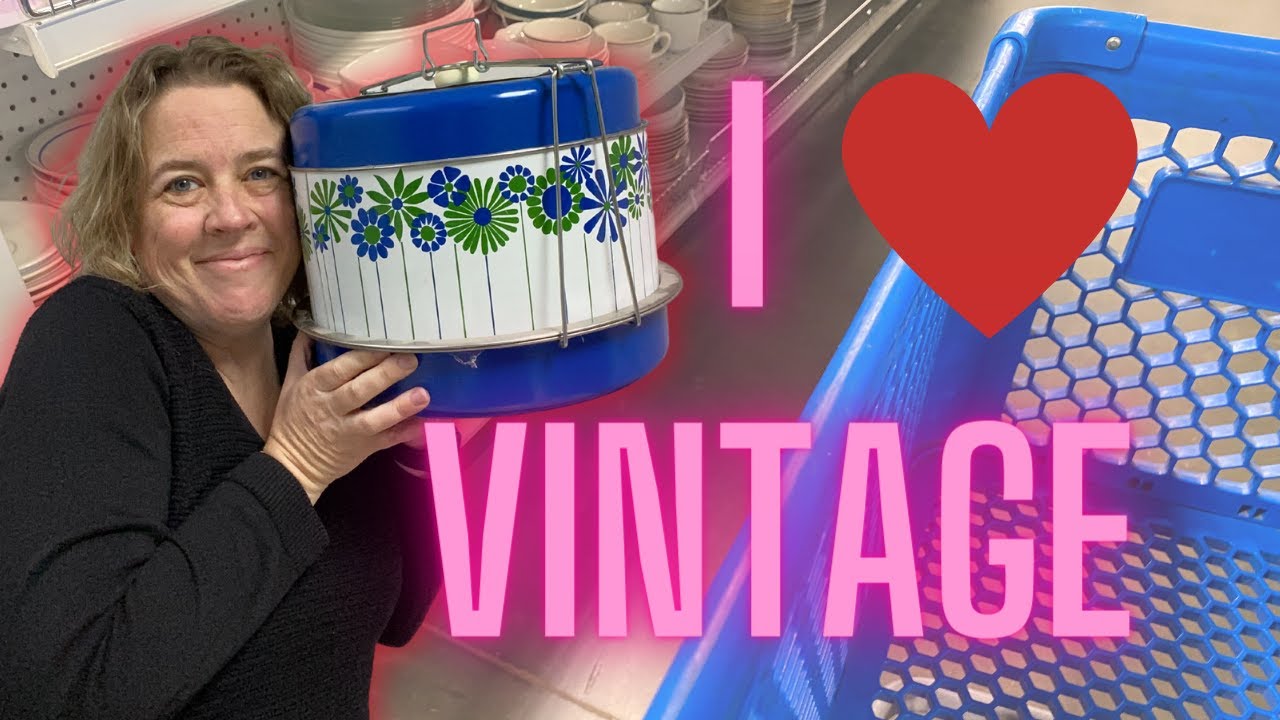 Scoring Rare Vintage Finds at the Thrift Store! YouTube