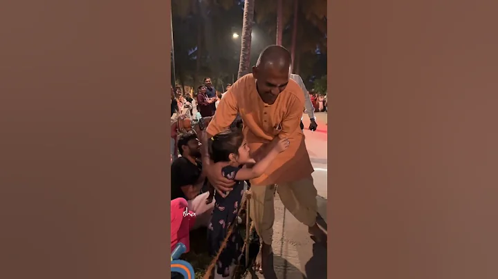 What did this little girl give to Sadhguru? Answer in comments!