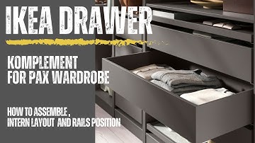 Ikea Komplement Drawer for Pax Wardrobe