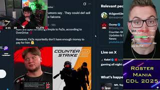 ZooMaa Reacts to FaZe BROKE RUMOR! (BO6 ROSTERMANIA)