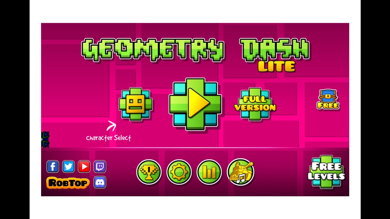 a volta dos vídeos Geometry dash Lite - YouTube
