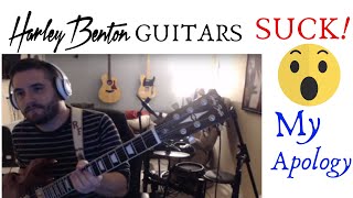Harley Benton Guitars Suck! (an apology to Thomann)