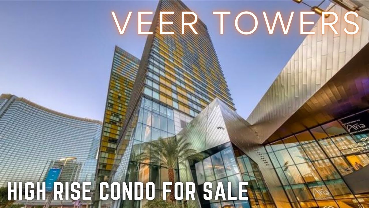 Living ON the Las Vegas Strip! $375k High Rise Condo for Sale at the Veer Towers in Las Vegas, NV