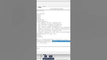 Syslog and NTP Server Configuration in Packettracer | Networking Academy | #syslog | #ntp | #server