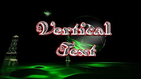 Vertical Text In Photoshop CC 2020