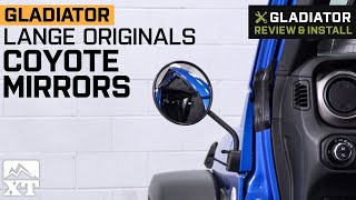 Jeep Gladiator JT Lange Originals Coyote Mirrors Review & Install