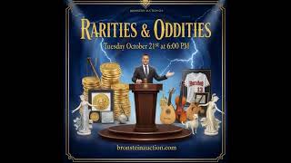 Rarities And Oddities At Bronstein Auction