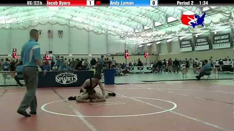 University Natls FS  60 KG / 132.25 lbs: Jacob Bye...