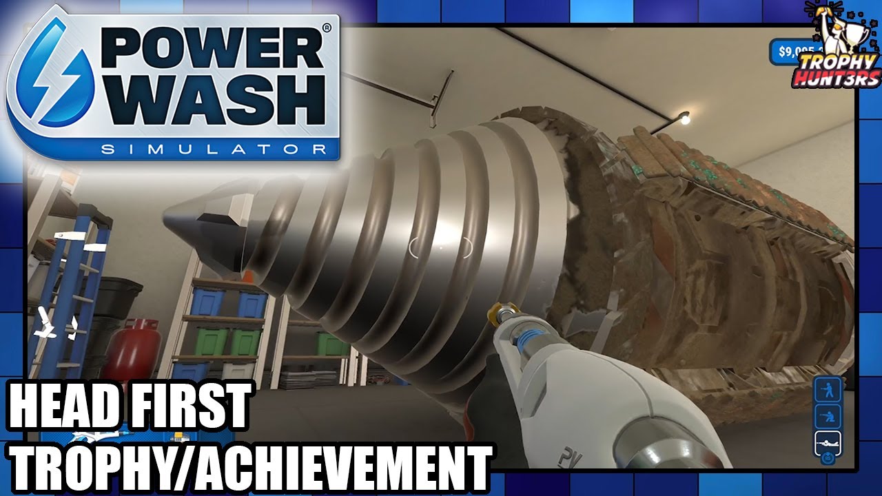 PowerWash Simulator - Head First Trophy/Achievement