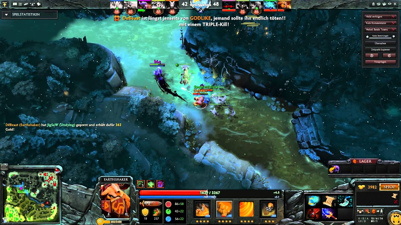 Dota 2 Earthshaker Vol 2 Youtube