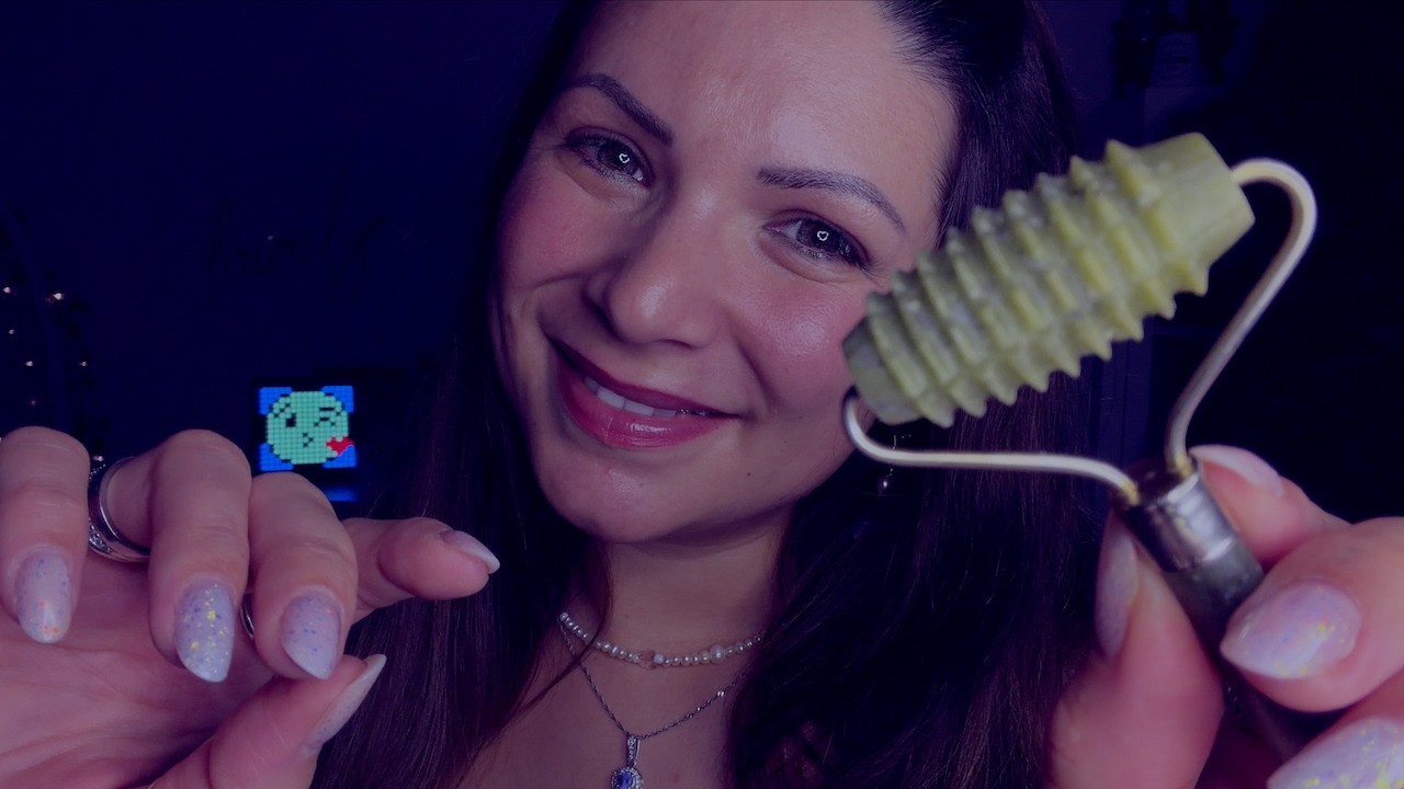 ASMR Fokus Test bei geschlossenen Augen