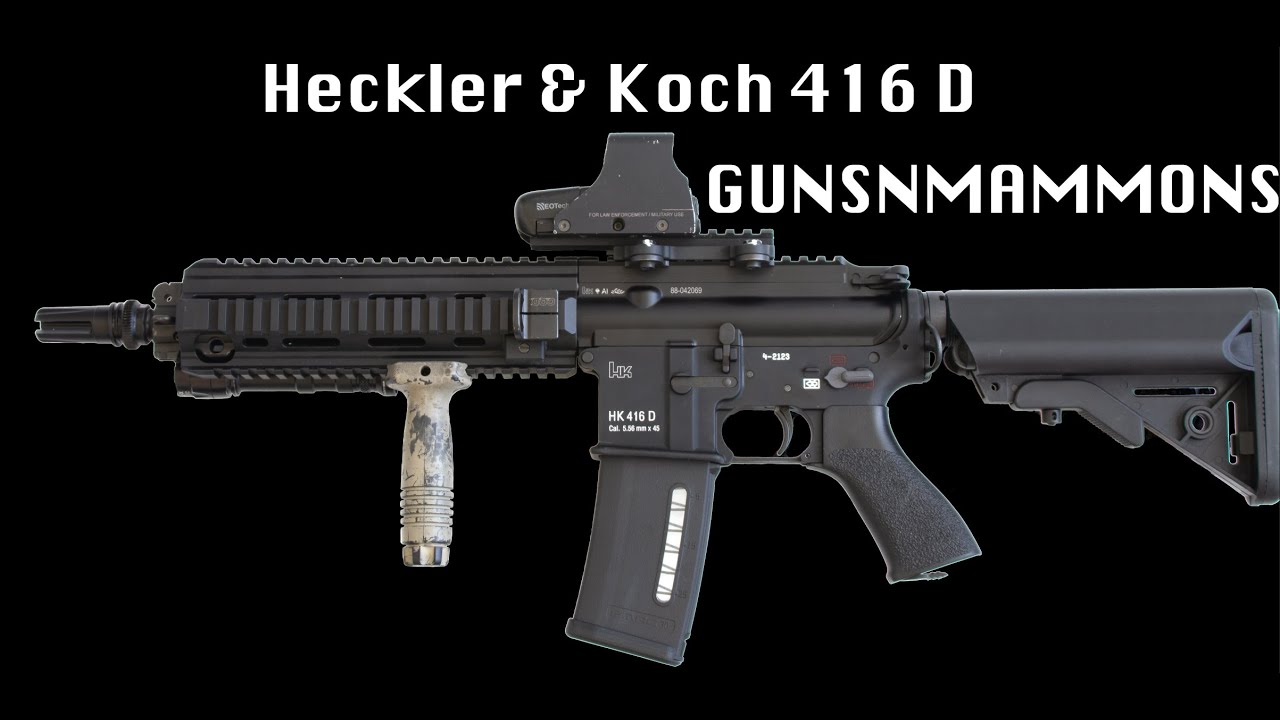 Heckler & Koch 416 D Clone Overview - Brownells HK 416 Build - YouTube.