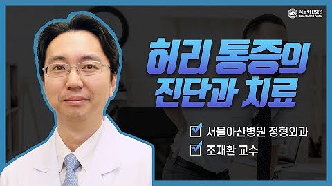 허리통증의 진단과 치료